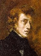 Eugene Delacroix Portrait of Frederic Chopin china oil painting artist